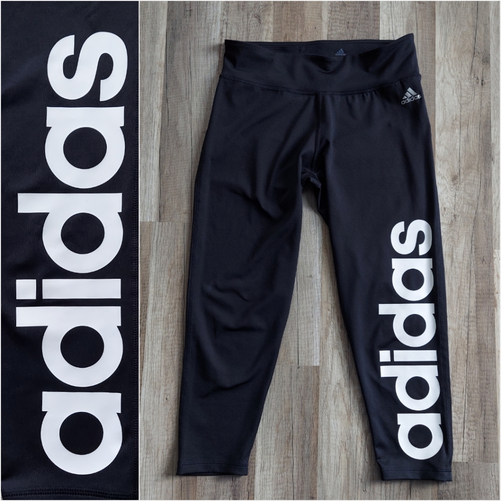 Adidas Leggings Climalite Cropped Capri Regular Rise Medium